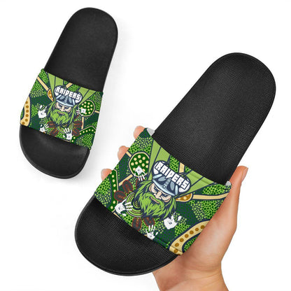Raiders Slide Sandals Canberra Indigenous