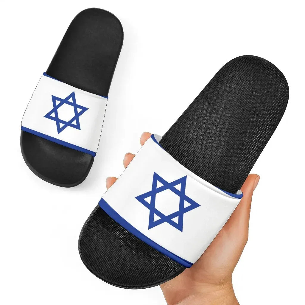 Israel Slide Sandals Original Flag