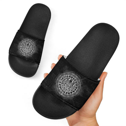Viking Wolf Slide Sandals