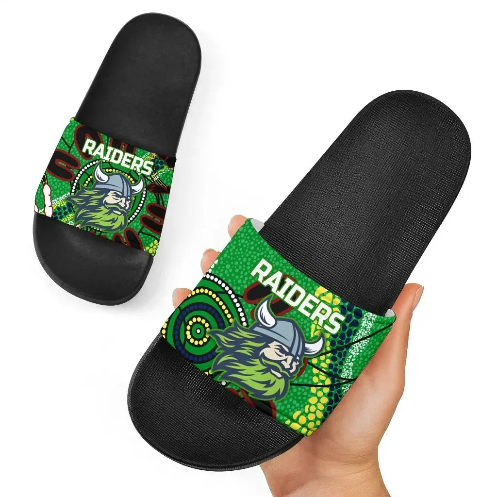 Raiders Indigenous Slide Sandals