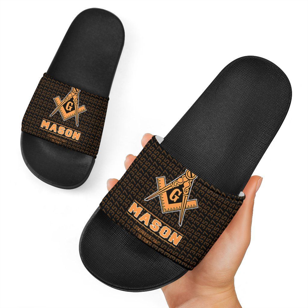 Masonic Slide Sandals