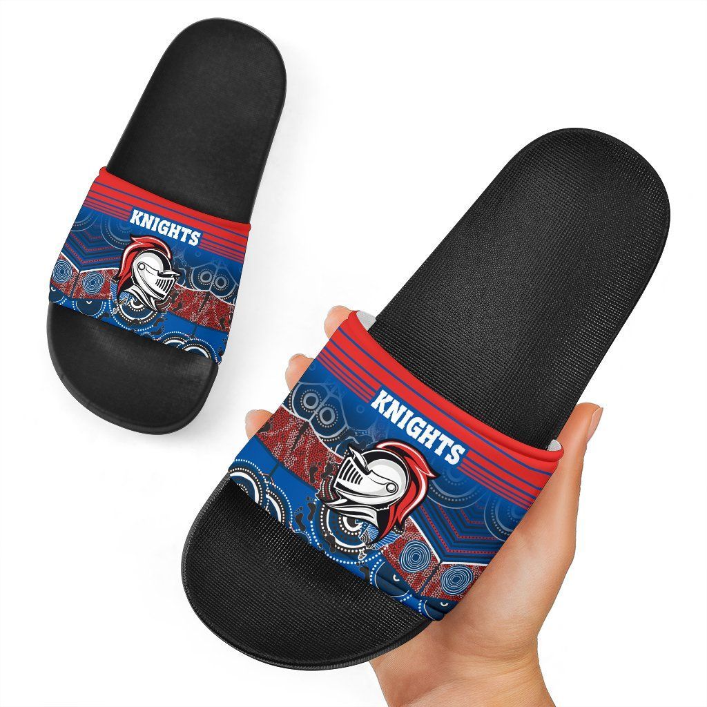Knights Slide Sandals Newcastle Aboriginal Horizontal Style