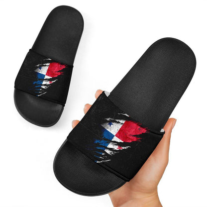 Panama In Me Slide Sandals Special Grunge Style