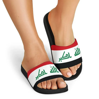 Iraq Slide Sandals Original Flag