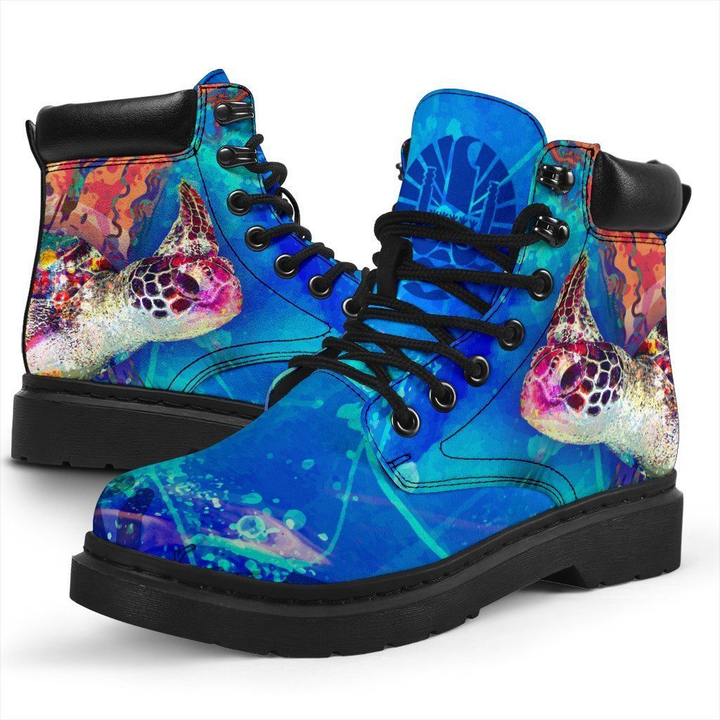 Tahiti Polynesian Boots (All season) Coral Treasure