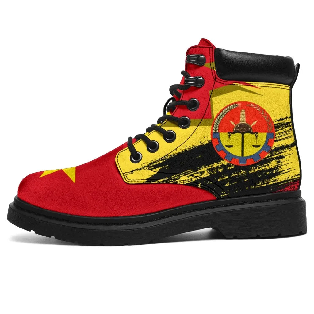 Tigray Coat Of Arms And Flag All Season Boots
