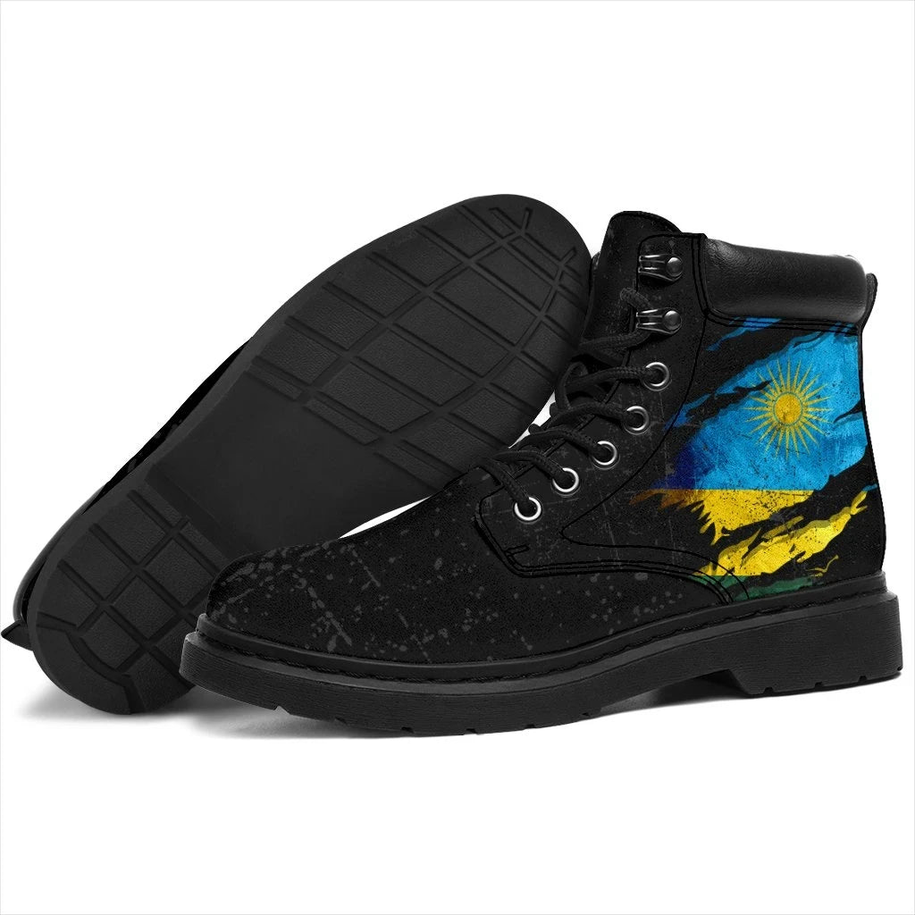 Rwanda In Me All Season Boots Special Grunge Style