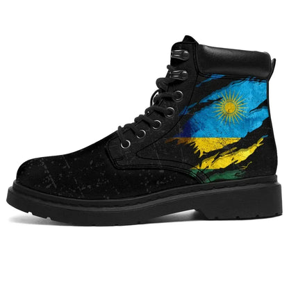 Rwanda In Me All Season Boots Special Grunge Style
