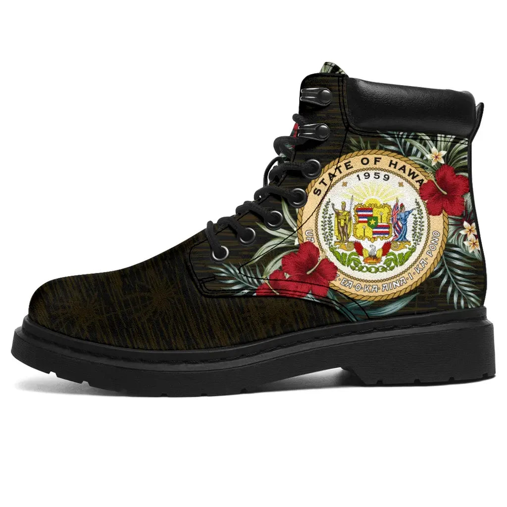 Hawaii Hibiscus All Season Boots