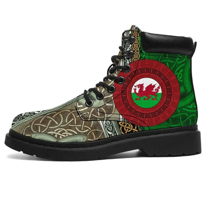 CelticOne Season Boots Unique Design With Dragon Wale