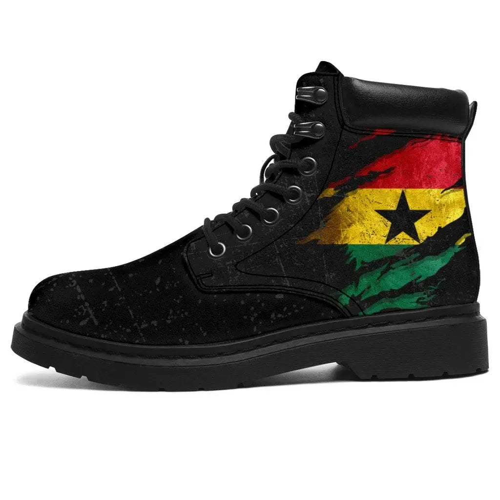 Ghana In Me All Season Boots Special Grunge Style