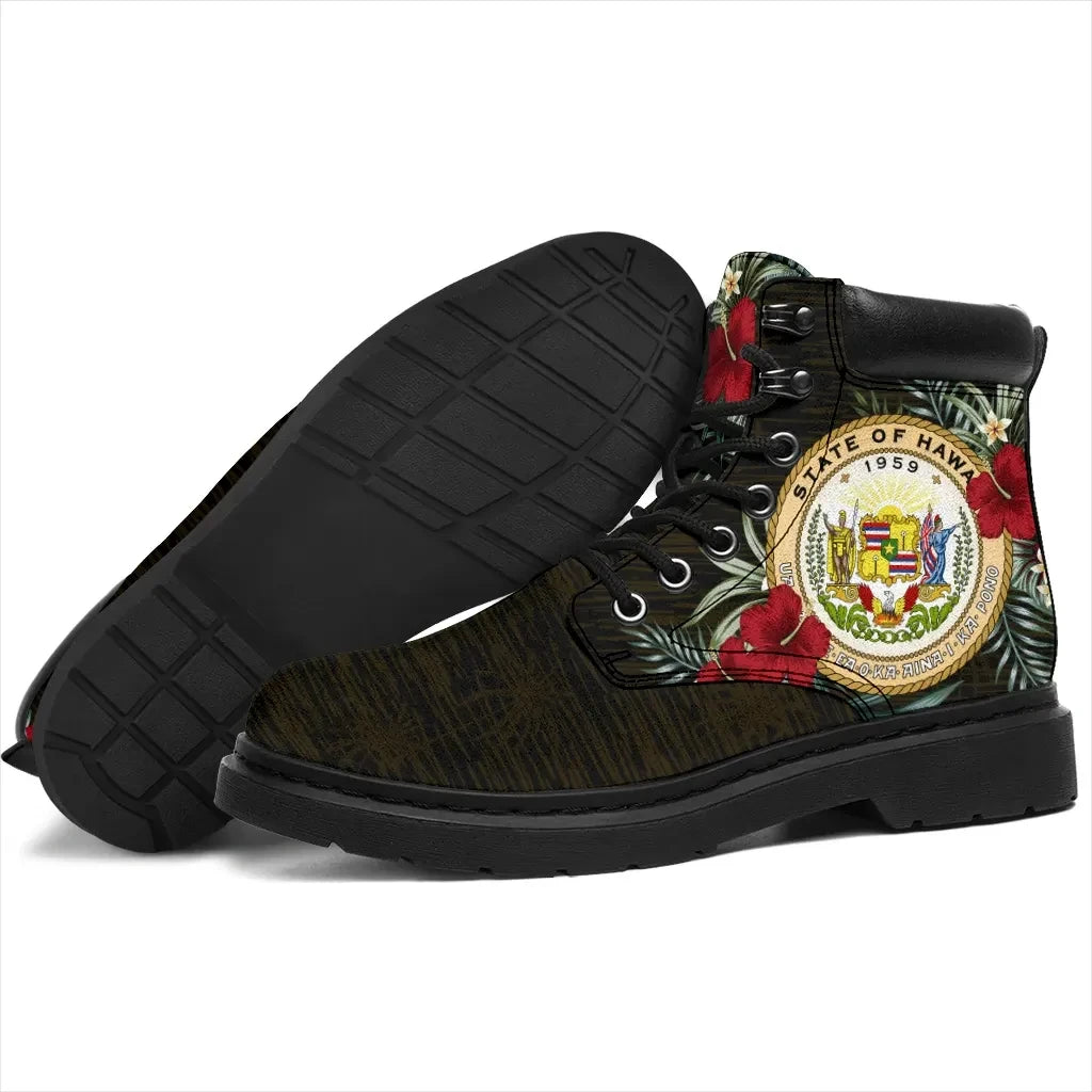 Hawaii Hibiscus All Season Boots