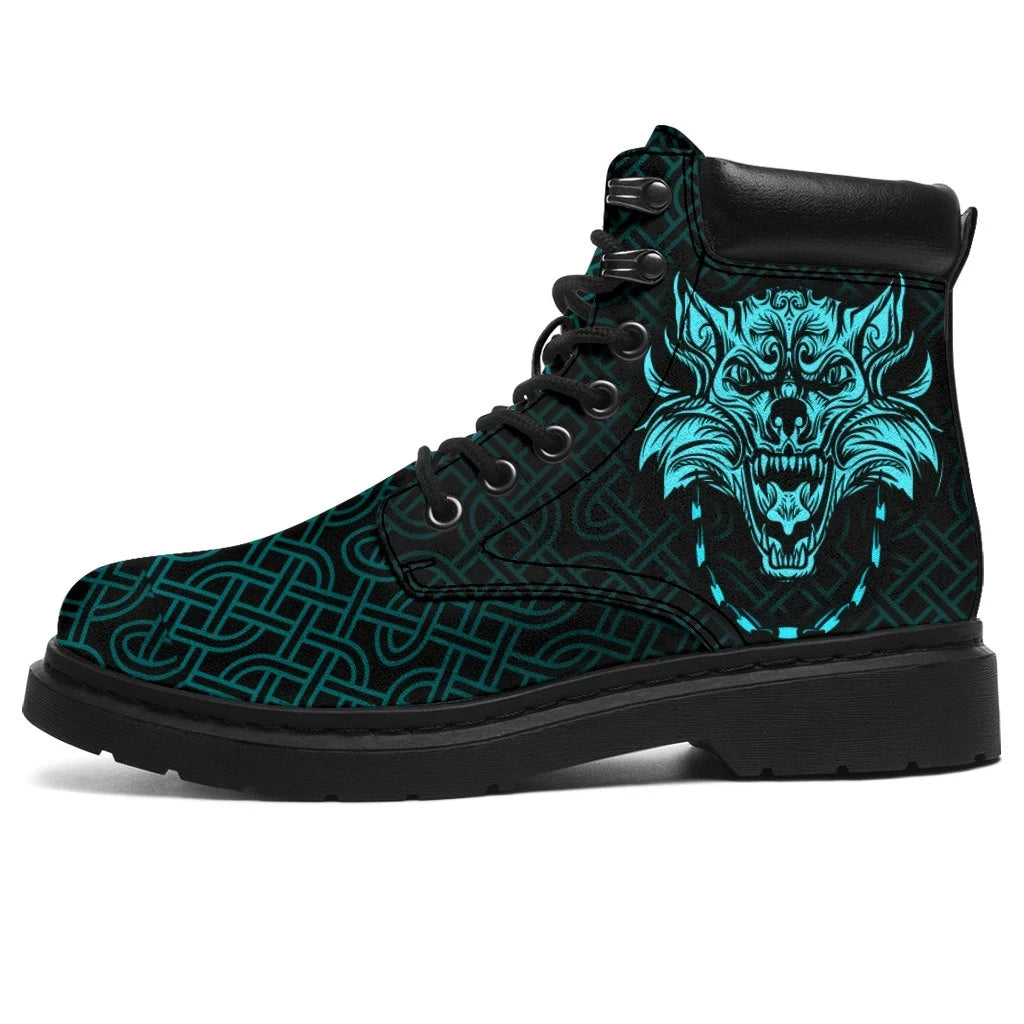 All Season Boots Fenrir Viking Cyan 3D