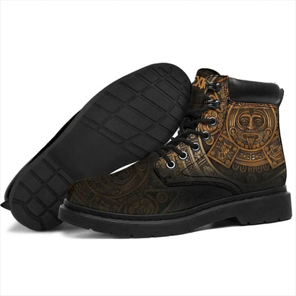 Mexico Aztec Boots The Ancient Aztec Calendar