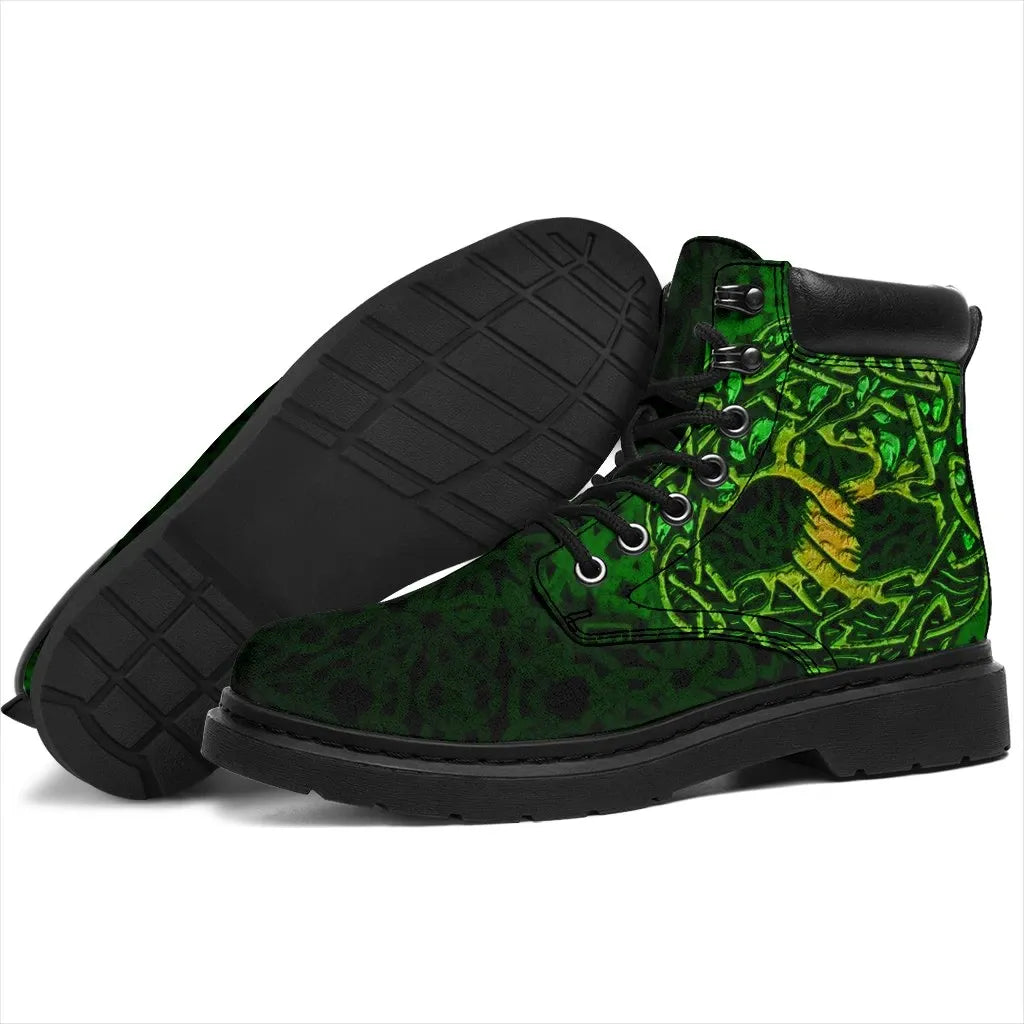 Celtic All Season Boots Celtic Tree Of Life Vintage Style