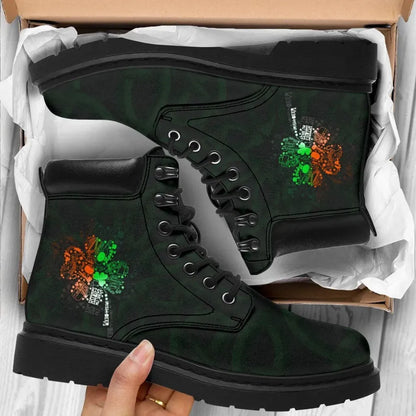 Ireland All Season Boots Ireland Shamrock St.Patrick Day Style