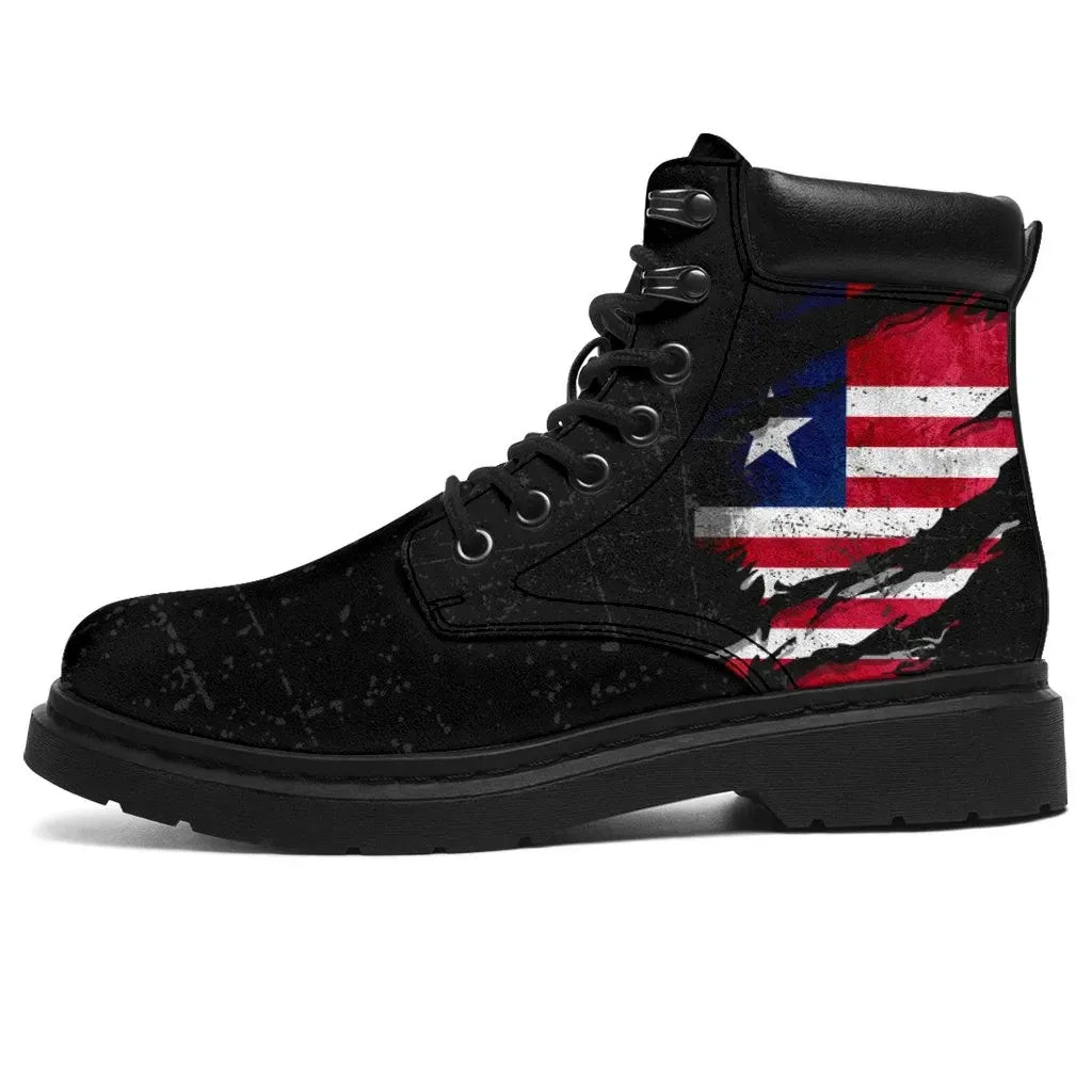 Liberia In Me All Season Boots Special Grunge Style