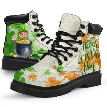 Ireland Celtic All Season Boots Happy Saint Patrick Day
