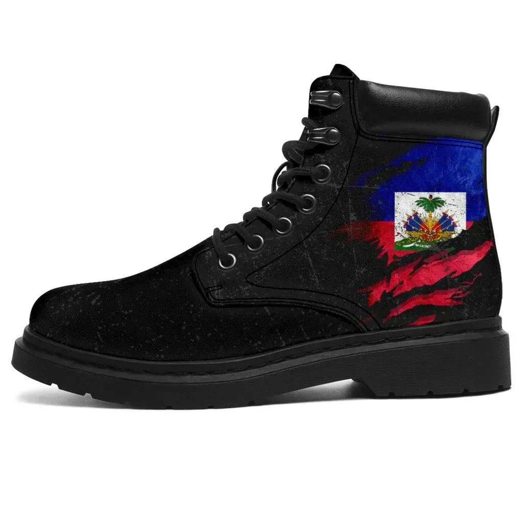 Haiti In Me All Season Boots Special Grunge Style