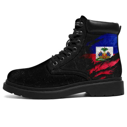Haiti In Me All Season Boots Special Grunge Style