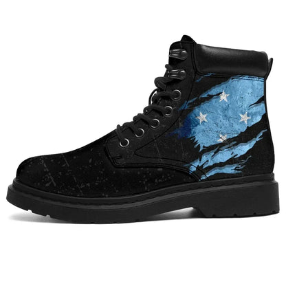 Micronesia In Me All Season Boots Special Grunge Style