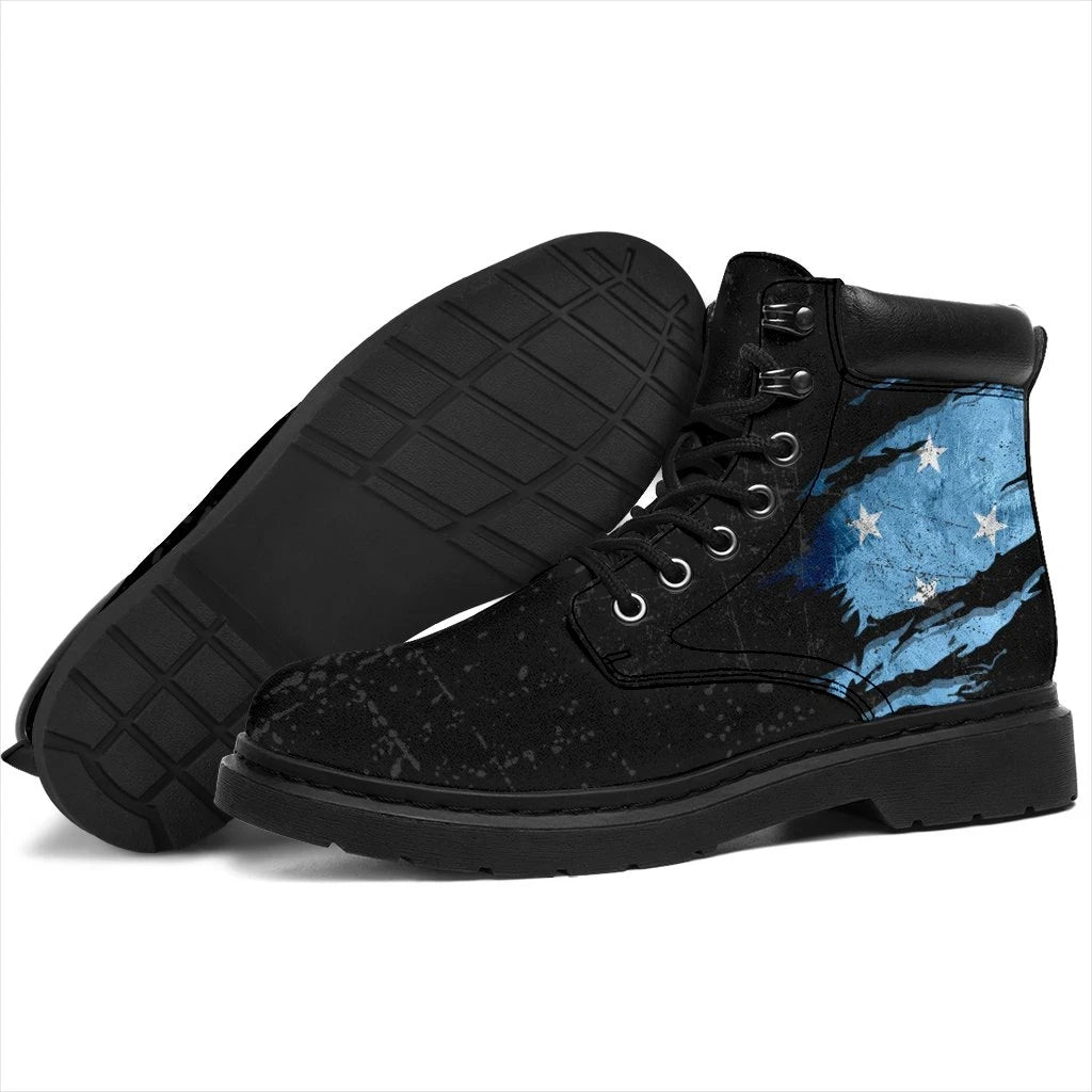 Micronesia In Me All Season Boots Special Grunge Style