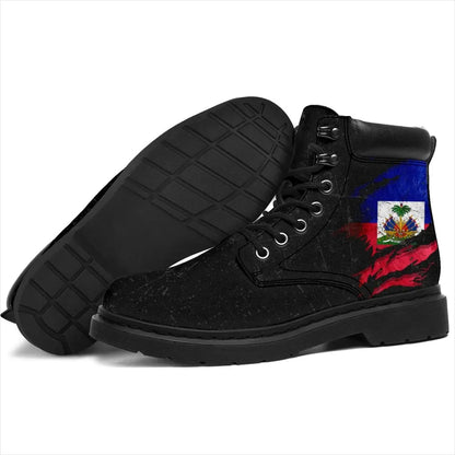 Haiti In Me All Season Boots Special Grunge Style