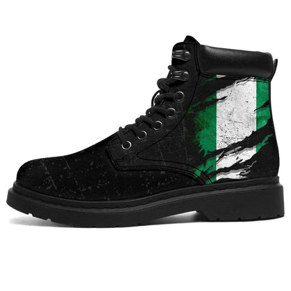Nigeria In Me All Season Boots Special Grunge Style