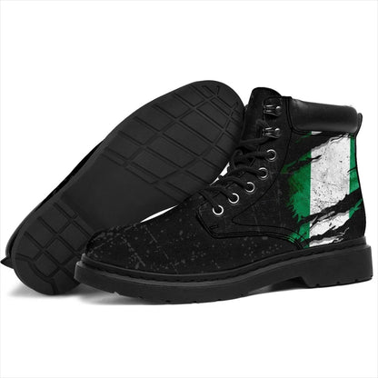 Nigeria In Me All Season Boots Special Grunge Style