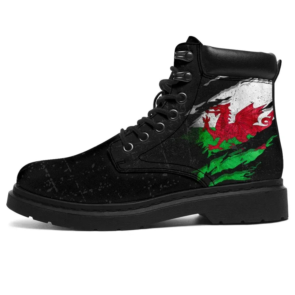 Wales In Me All Season Boots Special Grunge Style