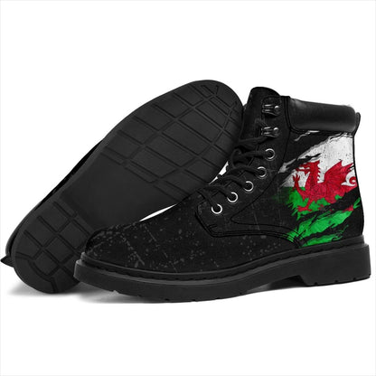 Wales In Me All Season Boots Special Grunge Style