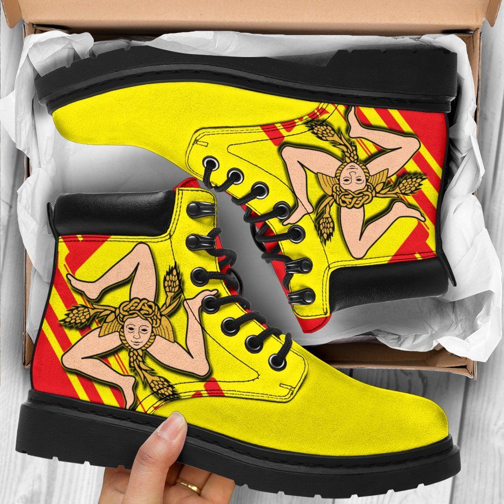 Sicily All Season Boots Sicily Trinacria