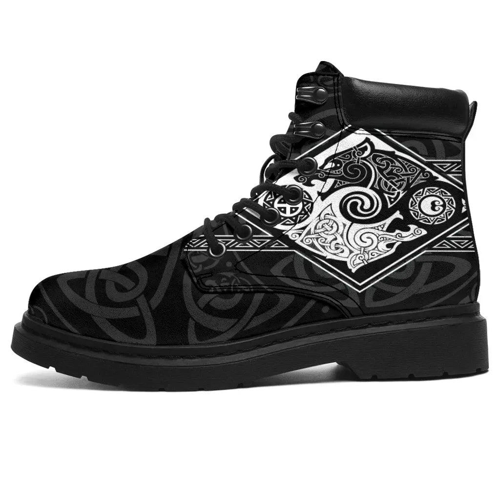 Vikings All Season Boots The Wolves Skoll And Hati
