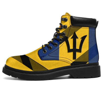 Barbados All Season Boots Plaid Style