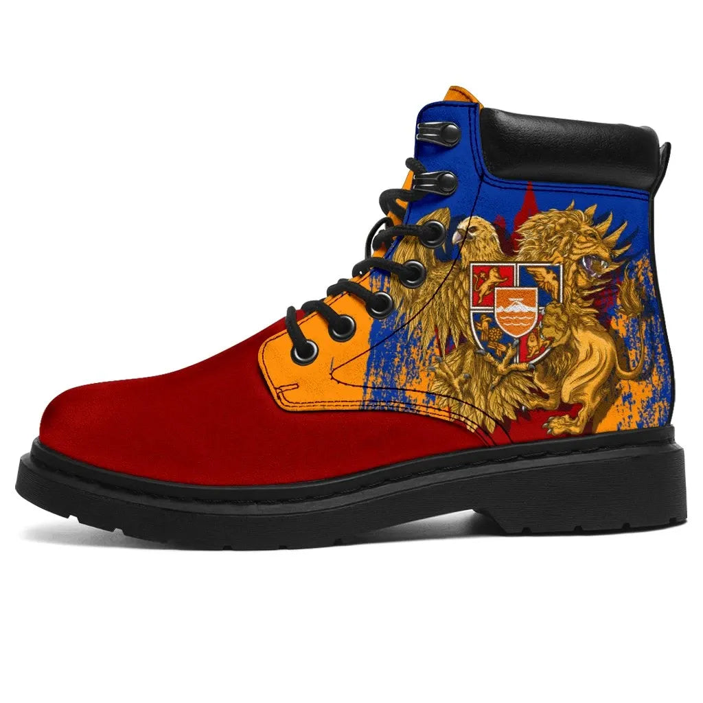 Armenia Special Coat of Arms All Season Boots