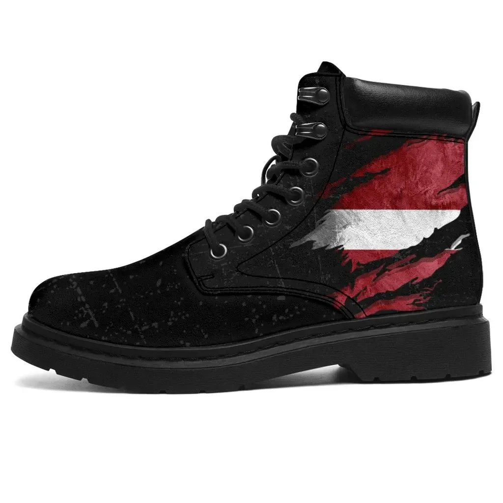 Latvia In Me All Season Boots Special Grunge Style