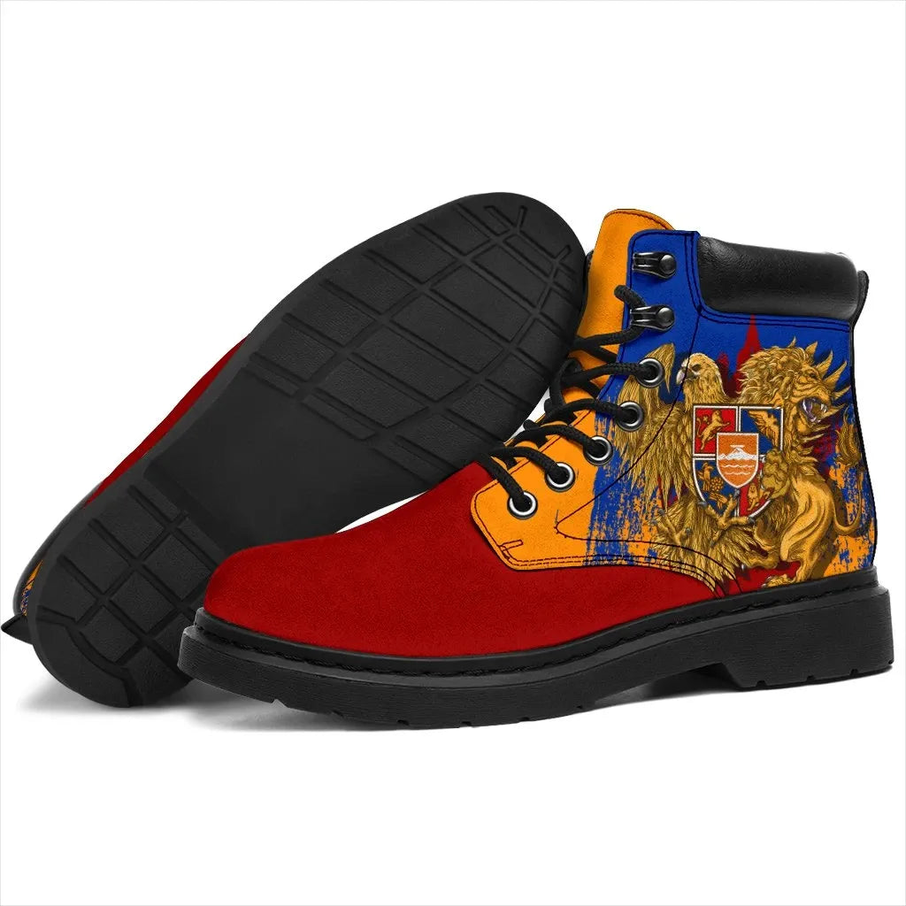 Armenia Special Coat of Arms All Season Boots