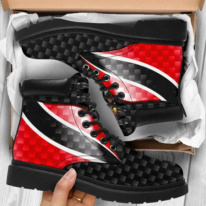 Trinidad and Tobago All Season Boots Trinidad and Tobago Flag