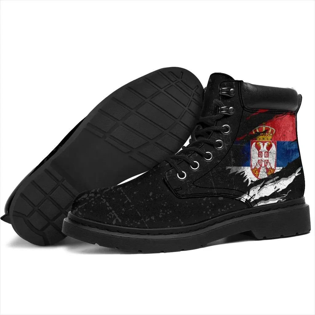 Serbia In Me All Season Boots Special Grunge Style