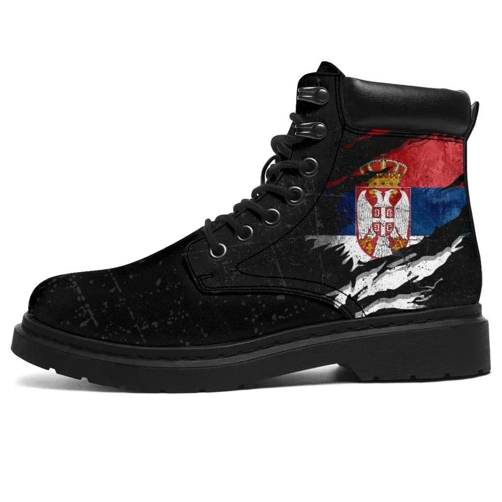 Serbia In Me All Season Boots Special Grunge Style