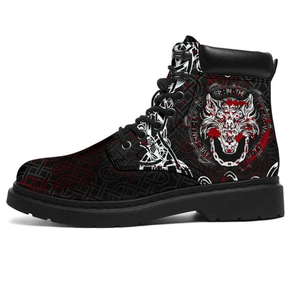 All Season Boots Fenrir Viking Blood 3D