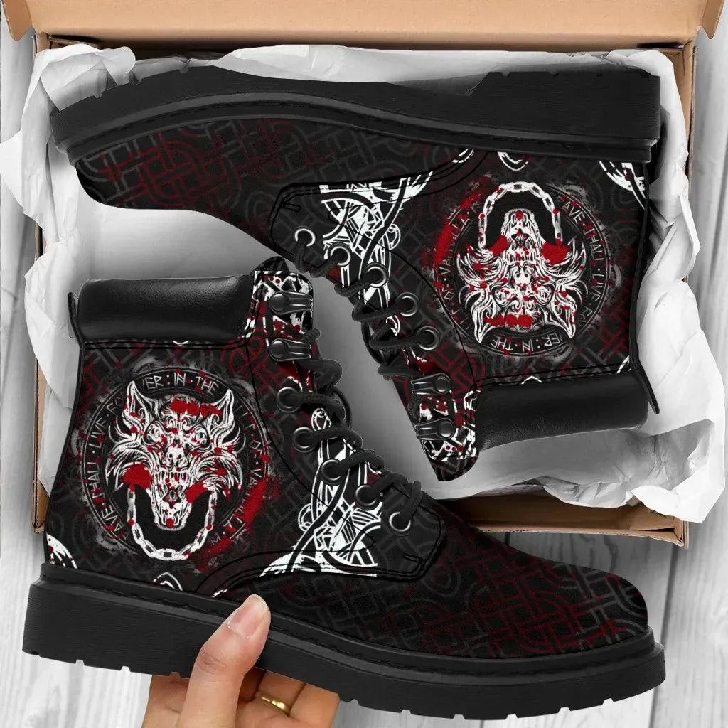 All Season Boots Fenrir Viking Blood 3D