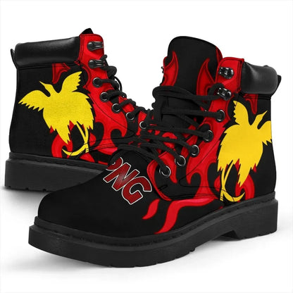 Papua New Guinea All season Boots PNG Flame