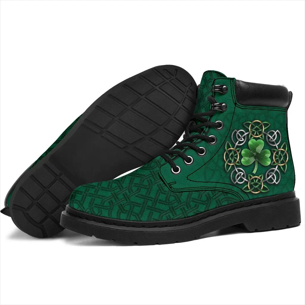 Celtic All Season Boots Ireland Celtic Shamrock With Knot