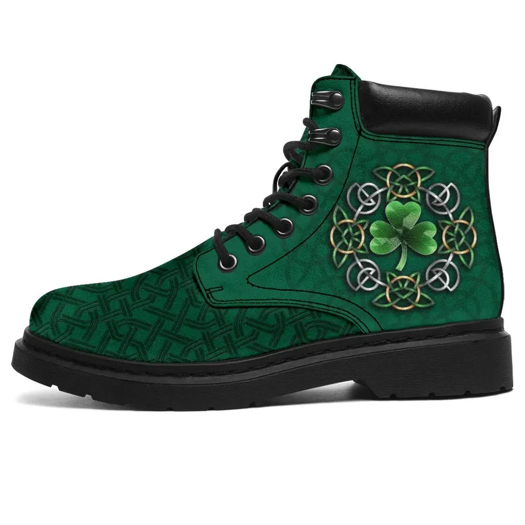 Celtic All Season Boots Ireland Celtic Shamrock With Knot