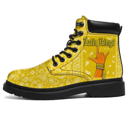 Latin Kings Gang All Season Boots