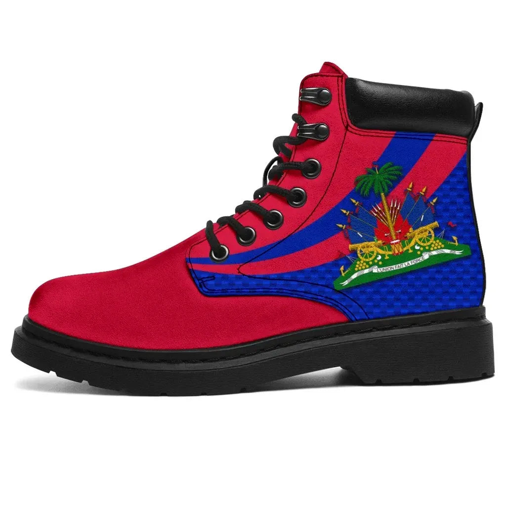 Haiti All Season Boots Haiti Coat Of Arms