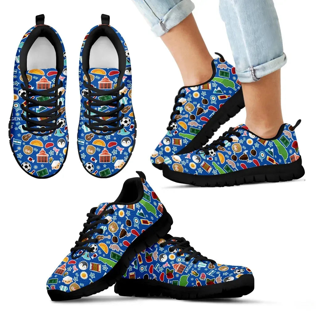 All About Argentina Kid's Sneakers