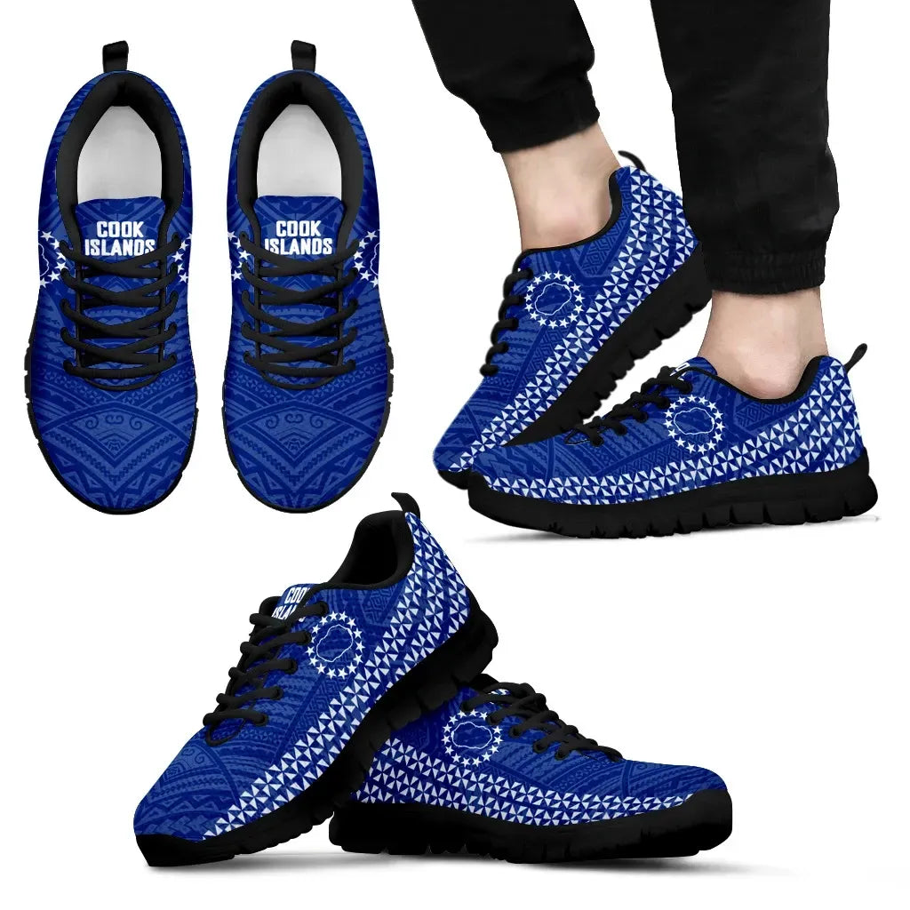 Cook Islands Polynesian Tribal Sneakers 01