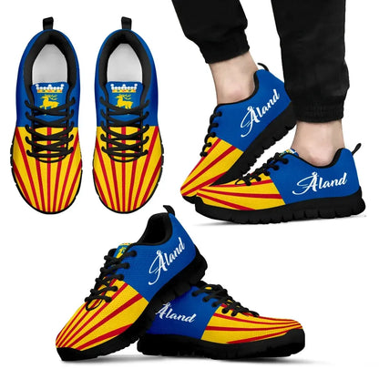 Aland Islands Coat Of Arms Sneakers
